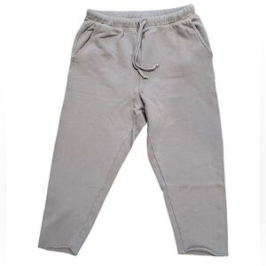 Frank & Eileen NWD Tee Lab Cropped Sweatpants Taupe Size S